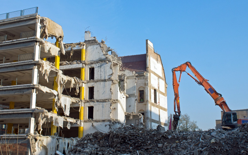 Commercial demolition